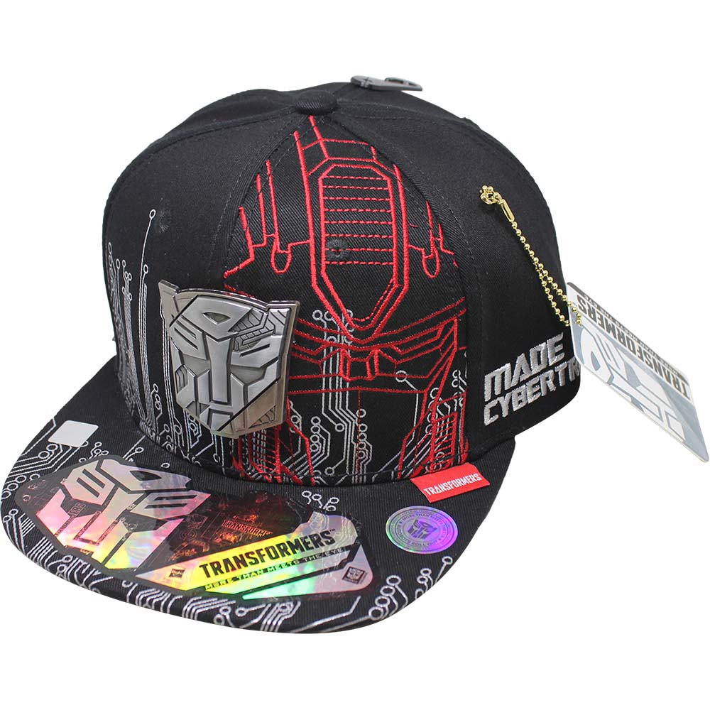 Foto 2 pulgar | Gorra Transformers Cyberton_06b 57cm Color Negro