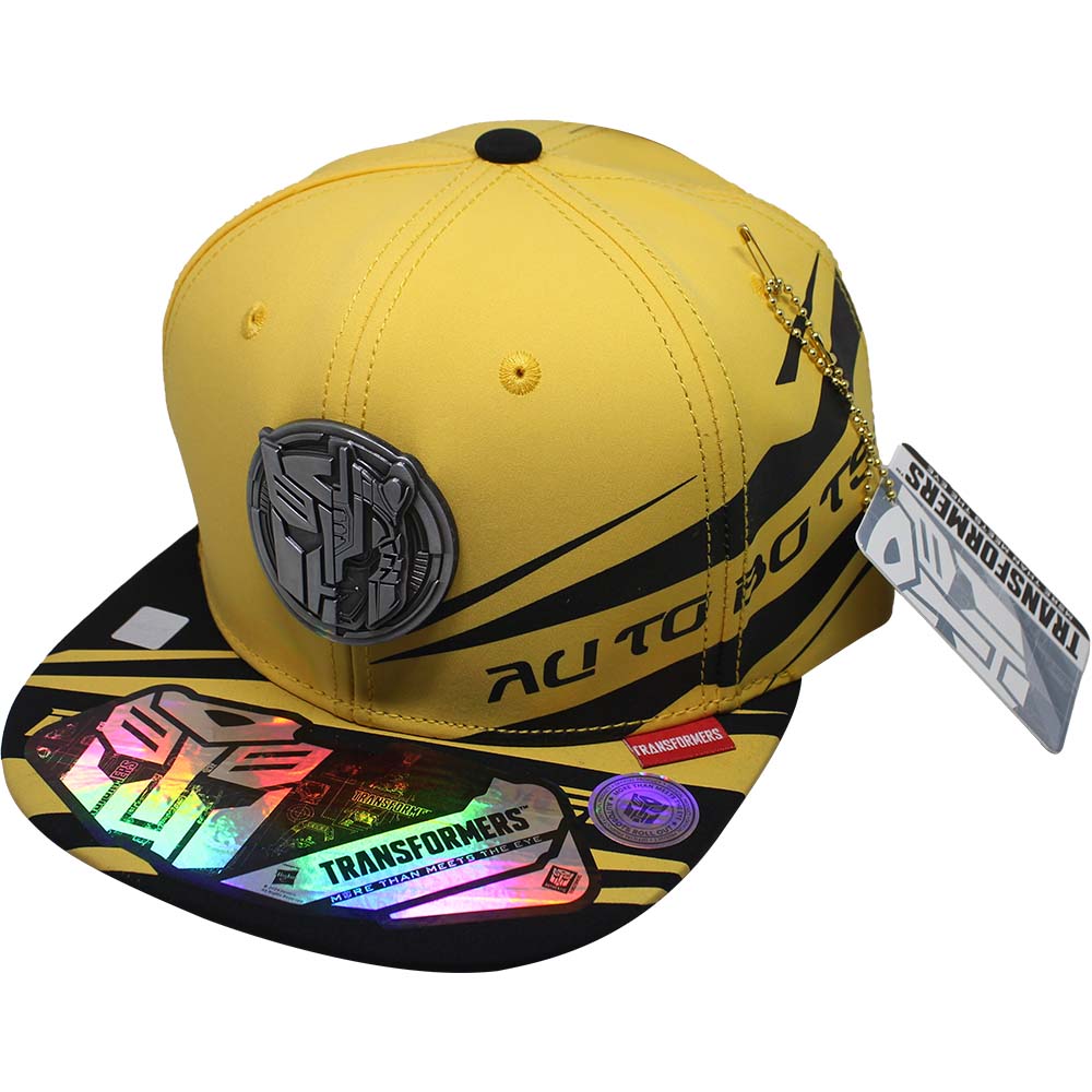 Foto 2 pulgar | Gorra Transformers  Autobots_13a 57cm Color Amarillo