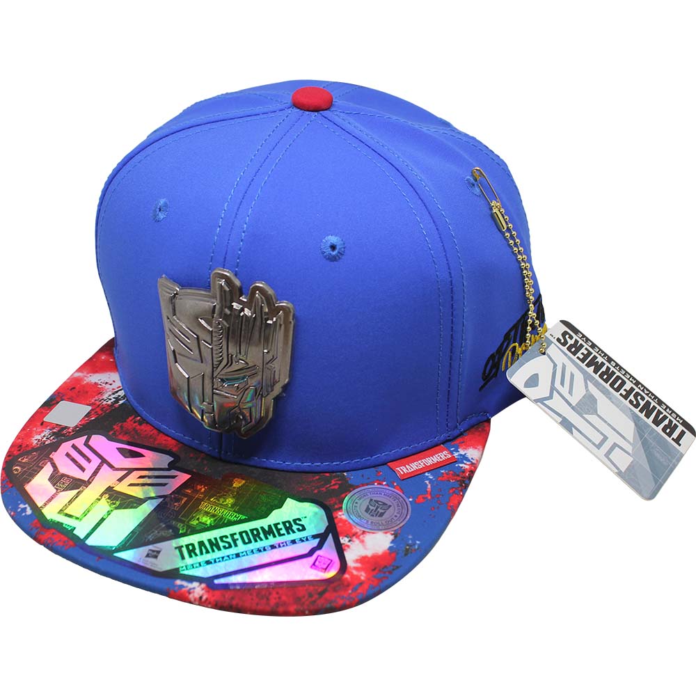 Gorra Transformers  Autobots_14a 57cm  Color Azul Rey