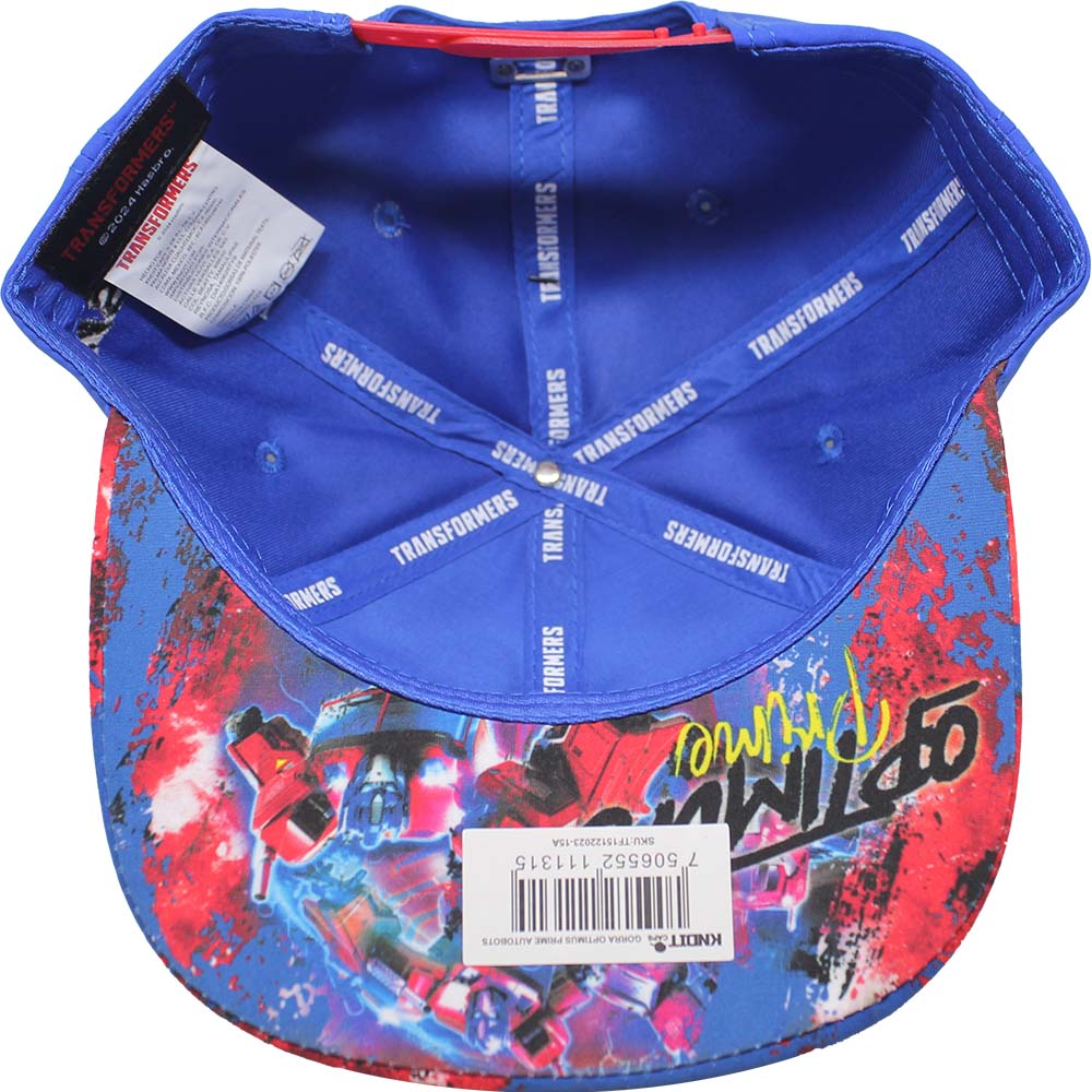 Foto 3 pulgar | Gorra Transformers  Autobots_14a 57cm  Color Azul Rey