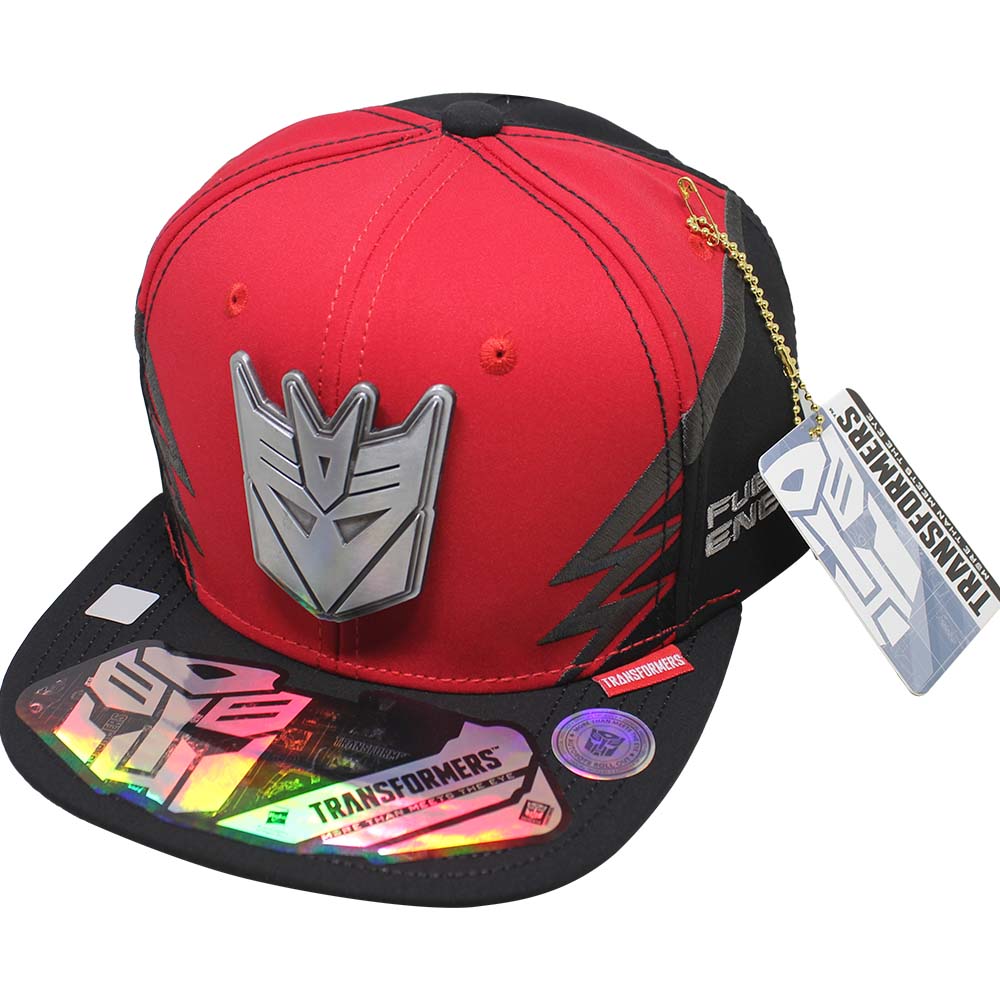 Foto 2 pulgar | Gorra Transformers Energon_10c 57cm Color Negro/ Rojo