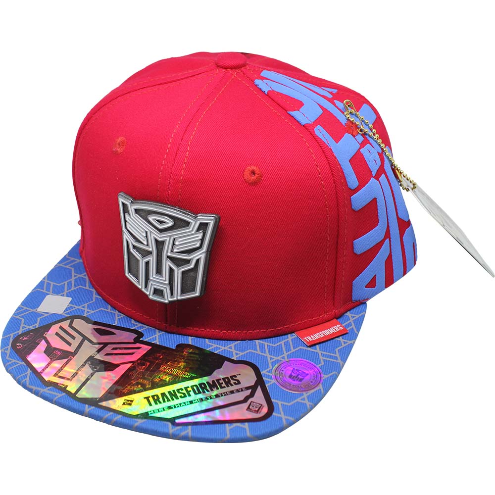 Foto 2 pulgar | Gorra Transformers Autobots Glow In The Dark_04b 57cm Color Rojo