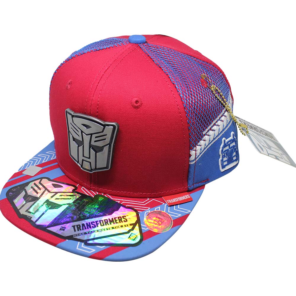 Foto 2 pulgar | Gorra Transformers  Optimus Prime_02a 57cm Color Rojo