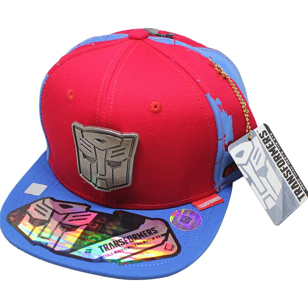 Foto 2 pulgar | Gorra Transformers Autobots_01b 57cm Color Rojo/ Azul Rey