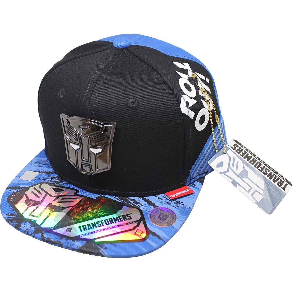 Foto 2 pulgar | Gorra Transformers  Roll Out, Glow In The Dark_05a 57cm Color Negro