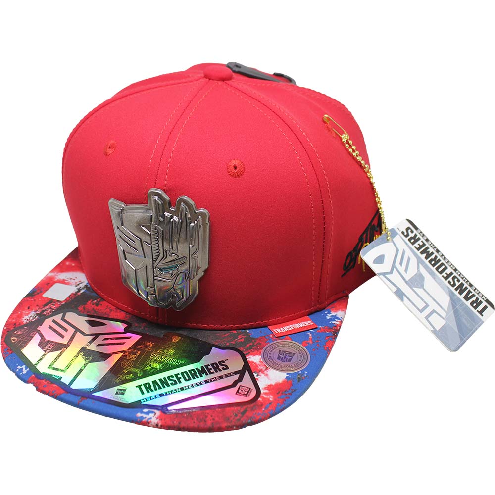 Foto 2 pulgar | Gorra Transformers Autobots_14b 57cm Color Rojo