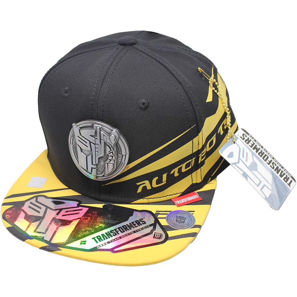 Foto 2 pulgar | Gorra Transformers Autobots_13c 57cm Color Negro/ Amarillo