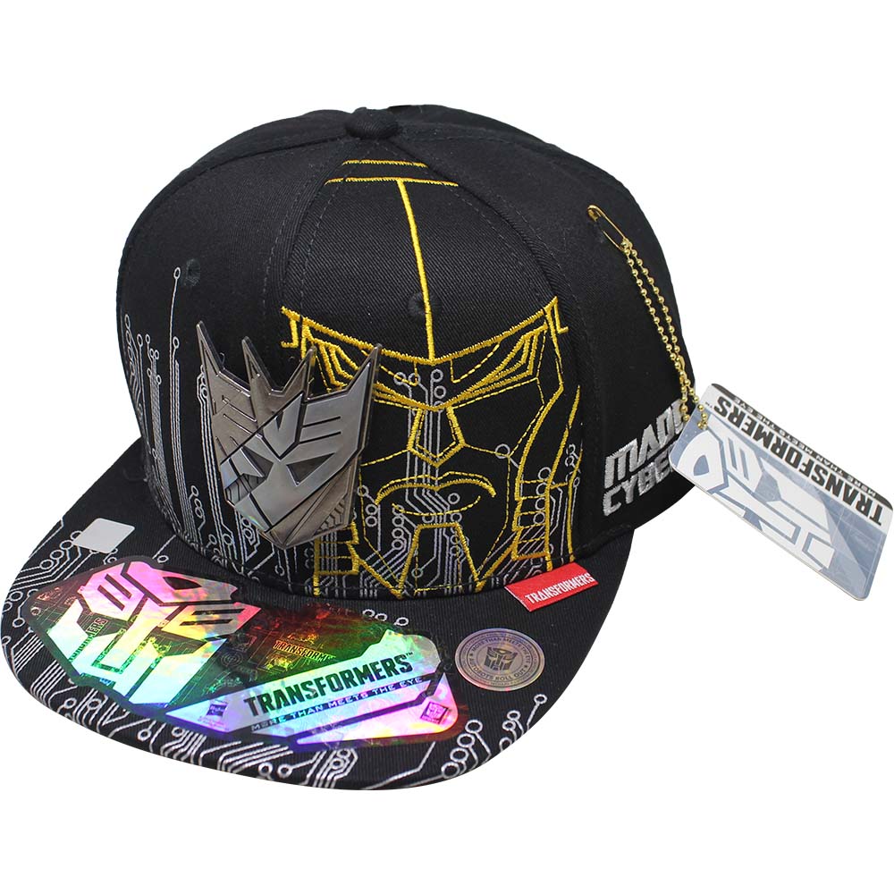 Foto 2 pulgar | Gorra Transformers Cyberton_07b 57cm Color Negro