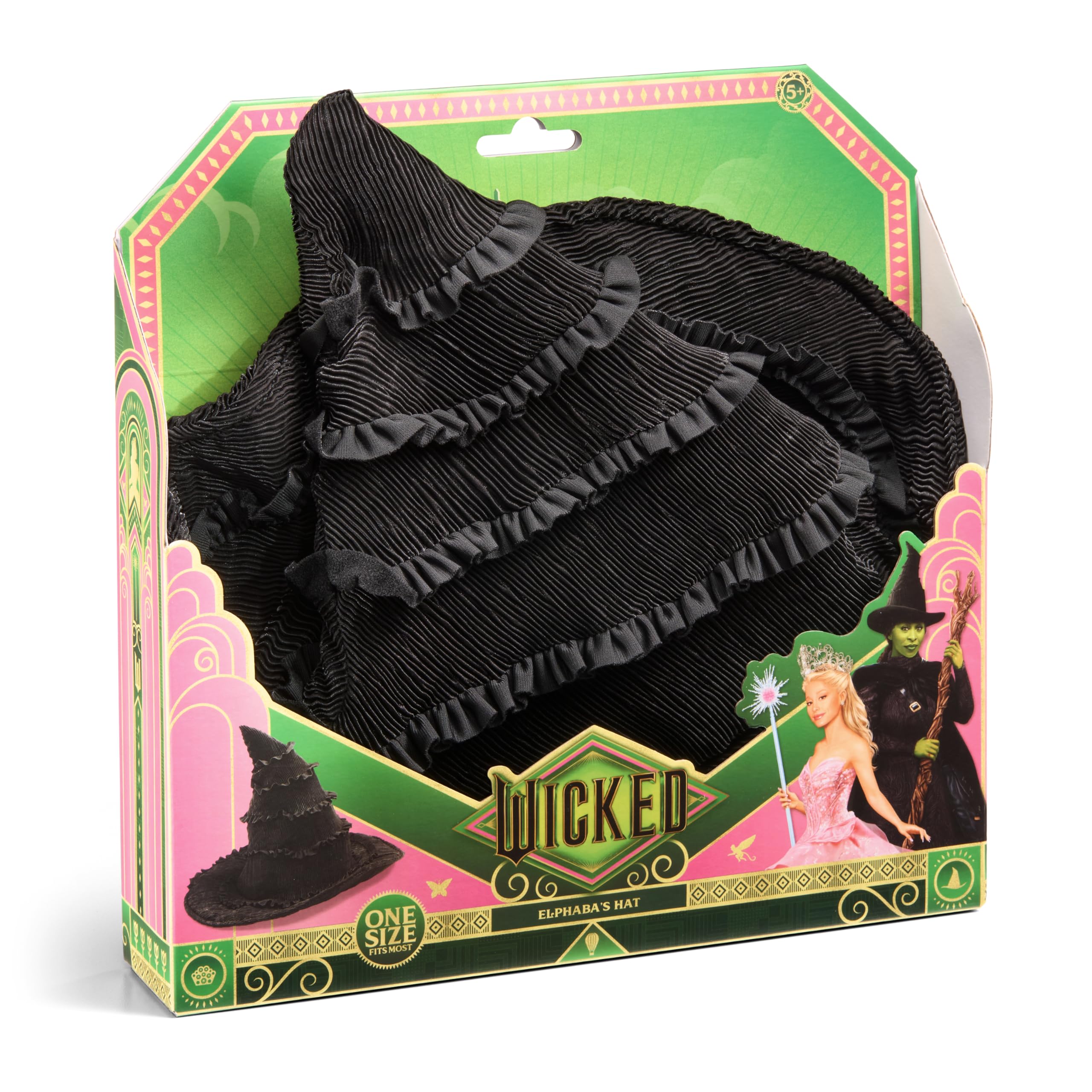 Foto 3 pulgar | Réplica De Sombrero Wicked Elphaba, Tamaño Juvenil, Para Niños Mayores De 5 Años - Venta Internacional.