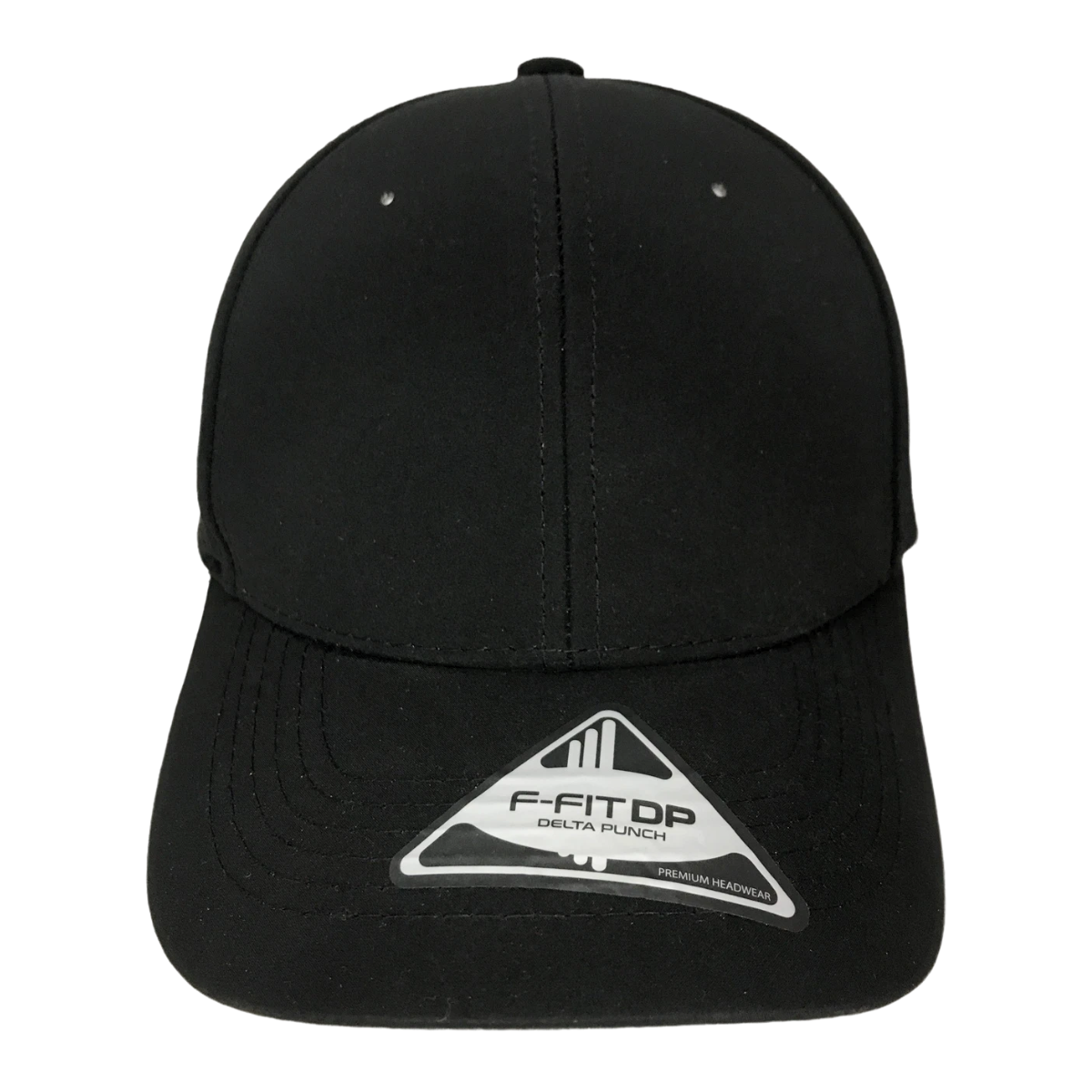 Foto 3 pulgar | Gorra F-fit Delta Cerrada Punch Para Bordar Color Negro