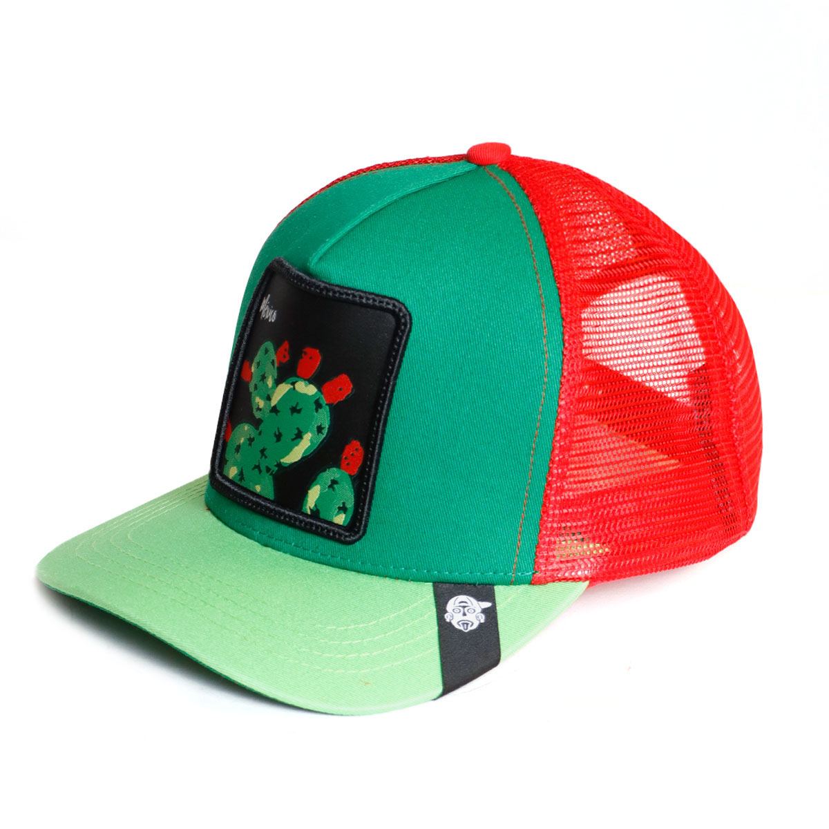 Foto 3 pulgar | Gorra Curva Con Malla Original Pook Nopal