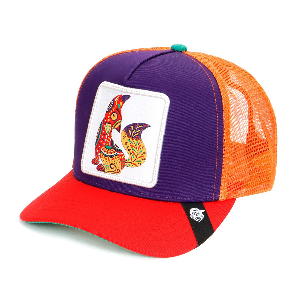 Foto 2 | Gorra Curva Con Malla Original Pook Alebrije Zorro