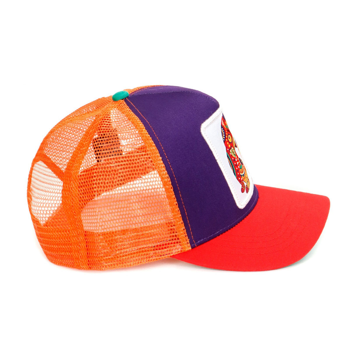 Foto 4 pulgar | Gorra Curva Con Malla Original Pook Alebrije Zorro