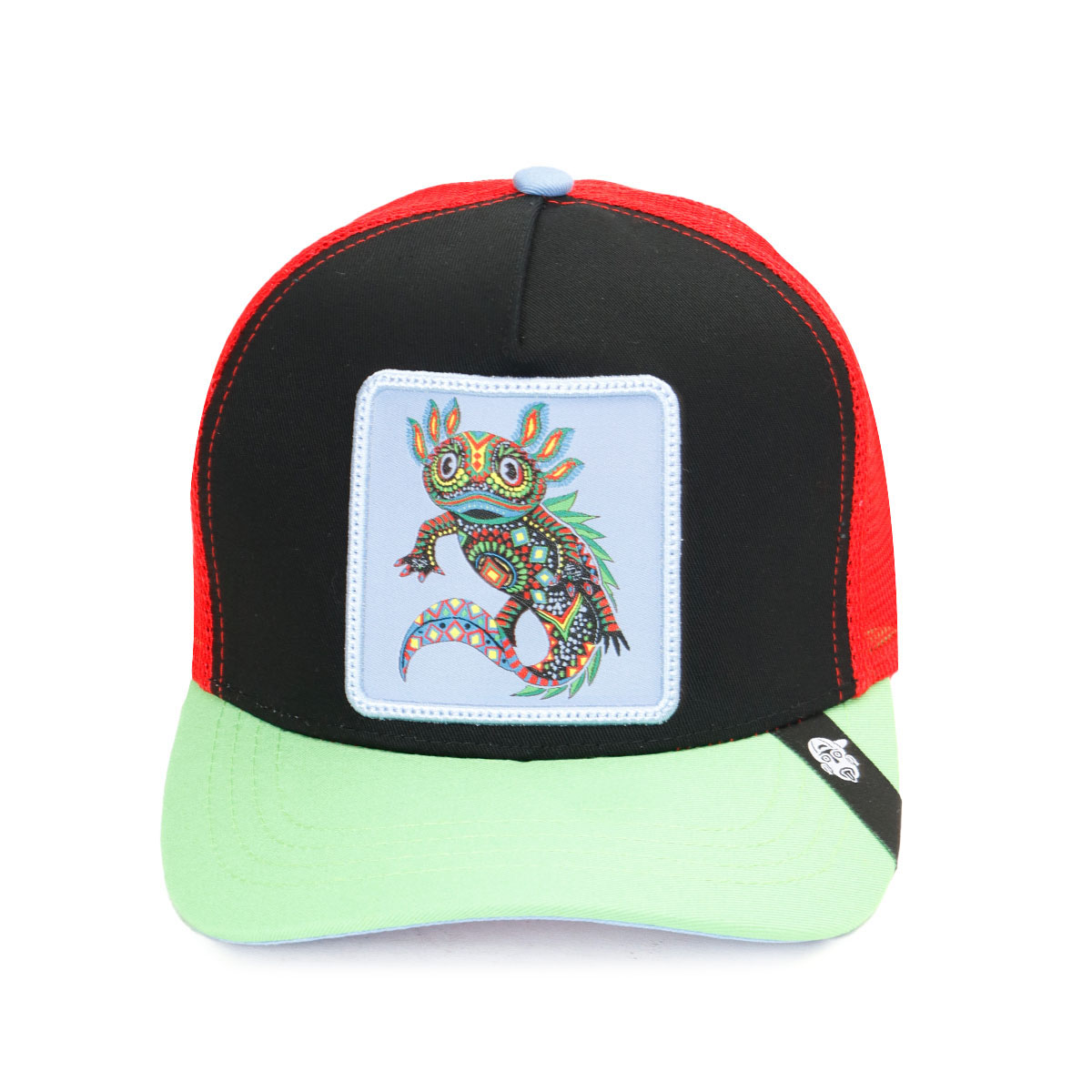 Foto 2 pulgar | Gorra Curva Con Malla Original Pook Alebrije Ajolote