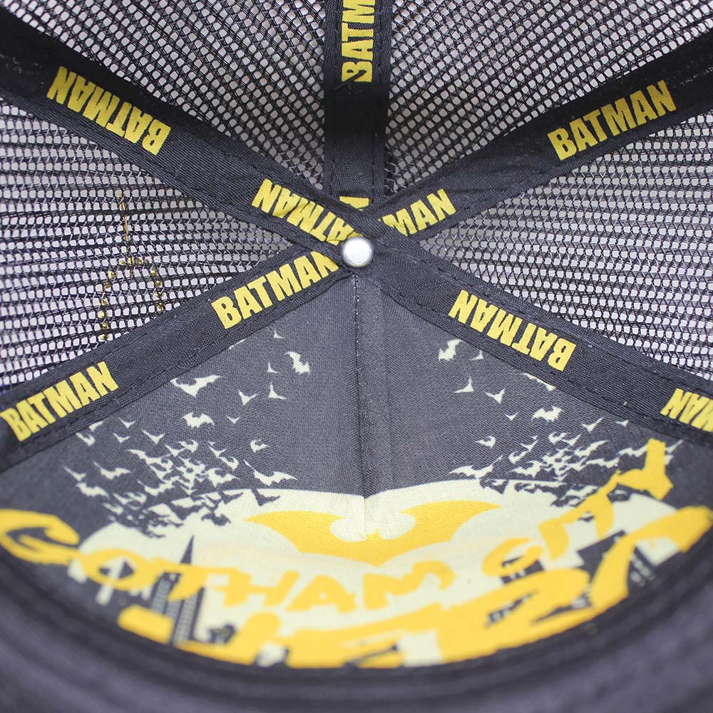 Foto 4 pulgar | Gorra Trucker Batman Amarillo