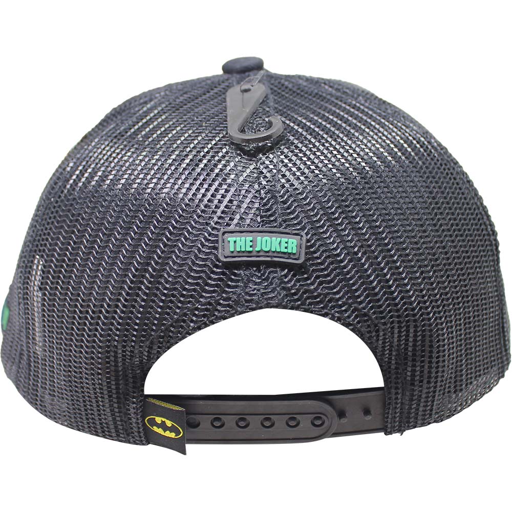 Foto 3 pulgar | Gorra Trucker Joker_14c Color Negro Visera Verde