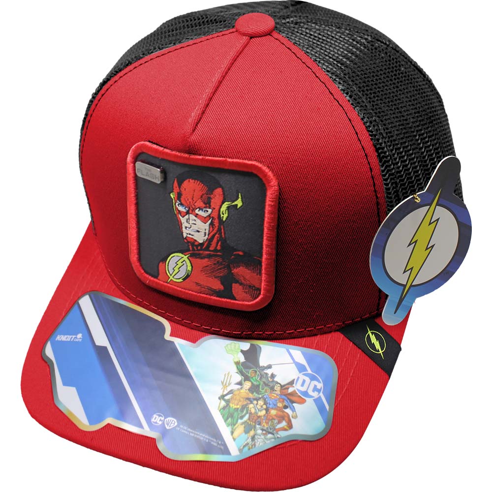 Foto 2 pulgar | Gorra Trucker Flash_12c Color Rojo