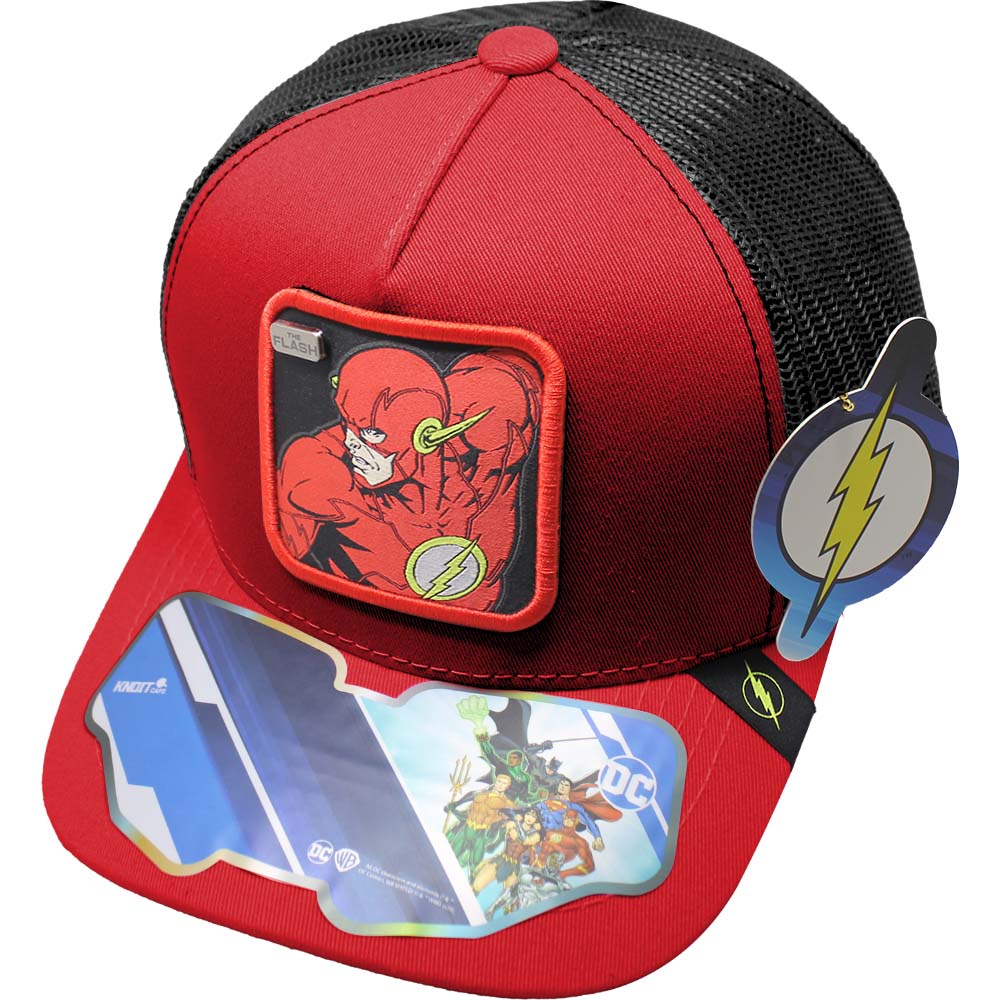 Foto 2 pulgar | Gorra Trucker Flash_10c Color Rojo