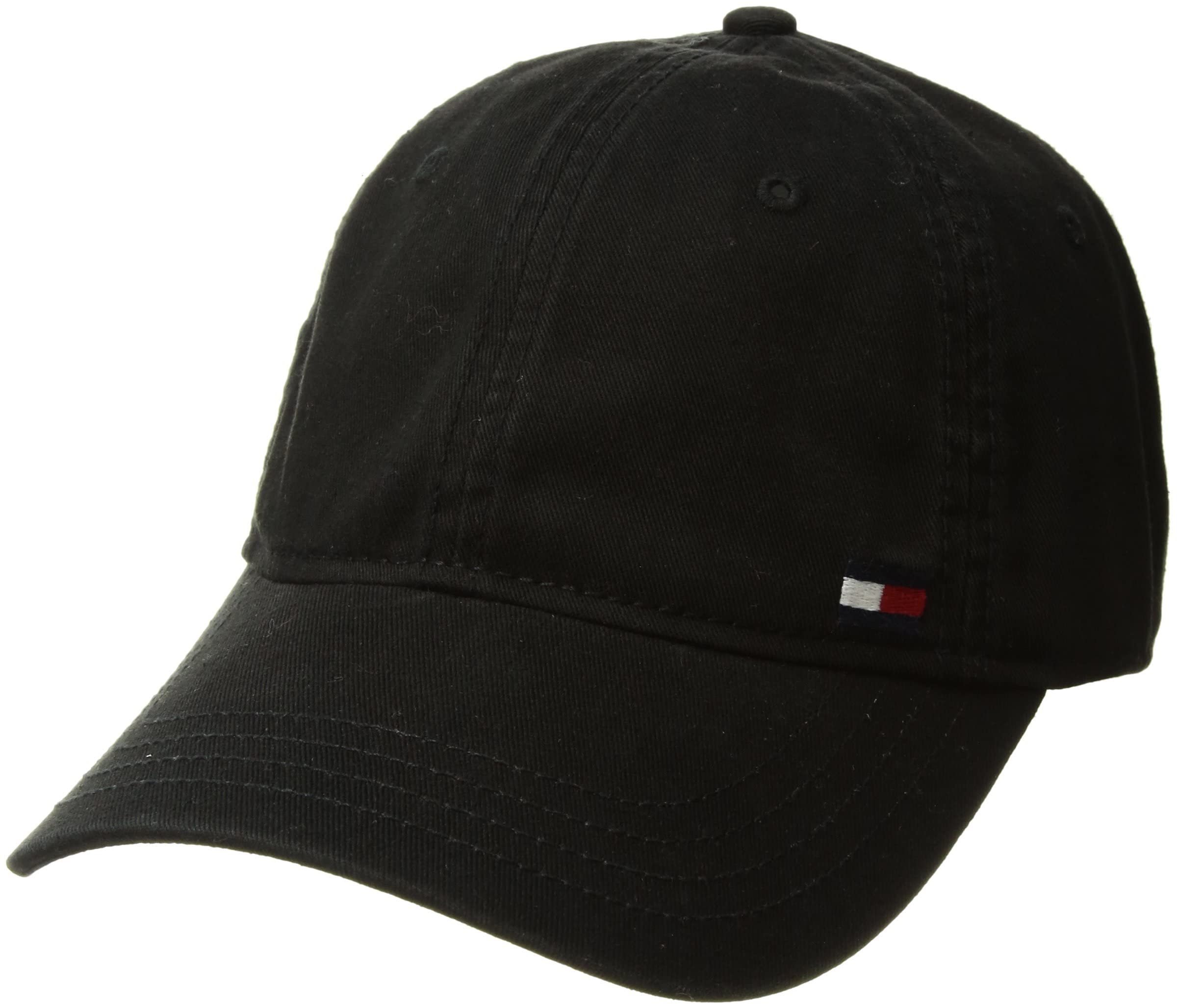 Foto 2 pulgar | Gorra Tommy Hilfiger Billy Corner Con Bandera Para Hombre, Color Negro - Venta Internacional.