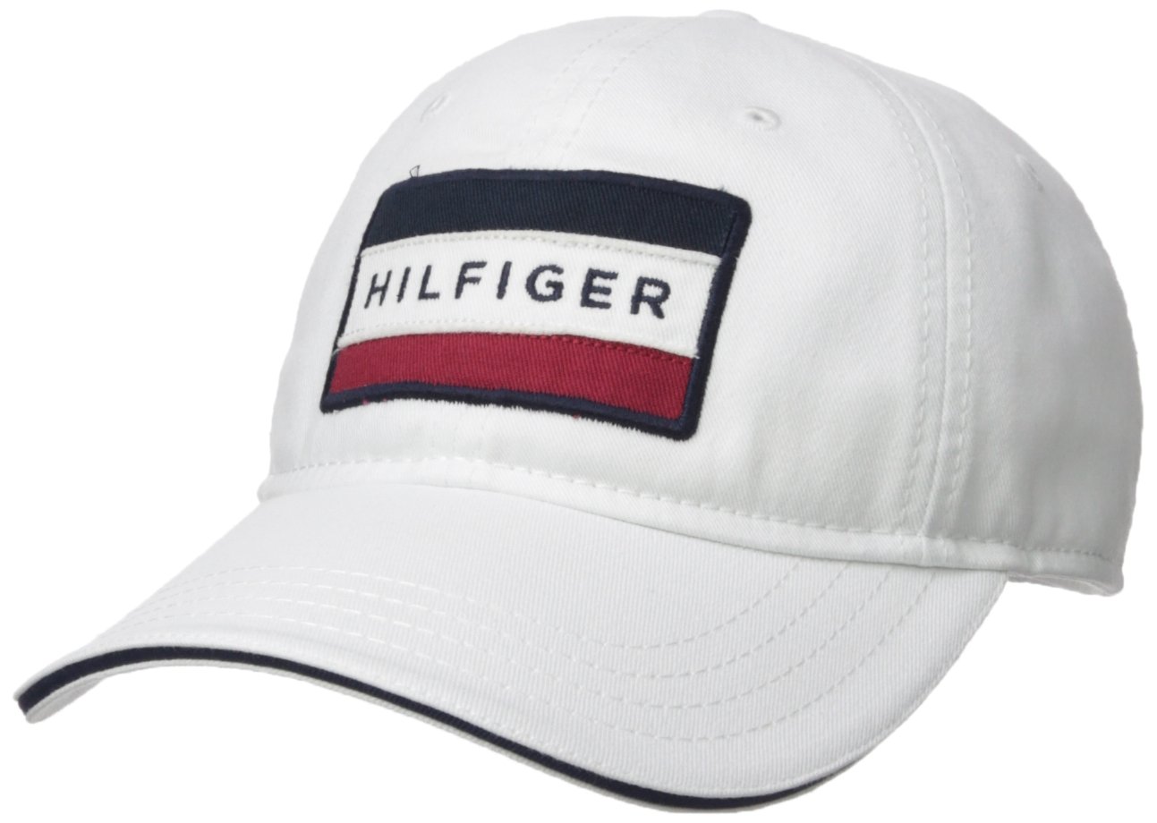 Foto 2 pulgar | Gorra De Béisbol Tommy Hilfiger Cole Dad Para Hombre, Color Blanco - Venta Internacional.