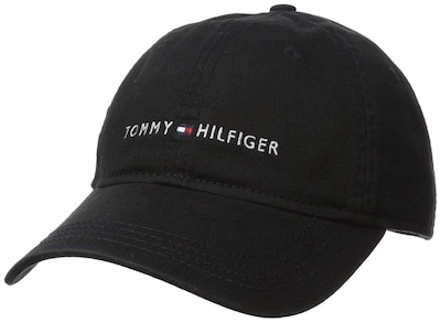 Foto 1 | Gorra De Béisbol Con El Logotipo De Tommy Hilfiger Para Hombre Tommy Black - Venta Internacional.