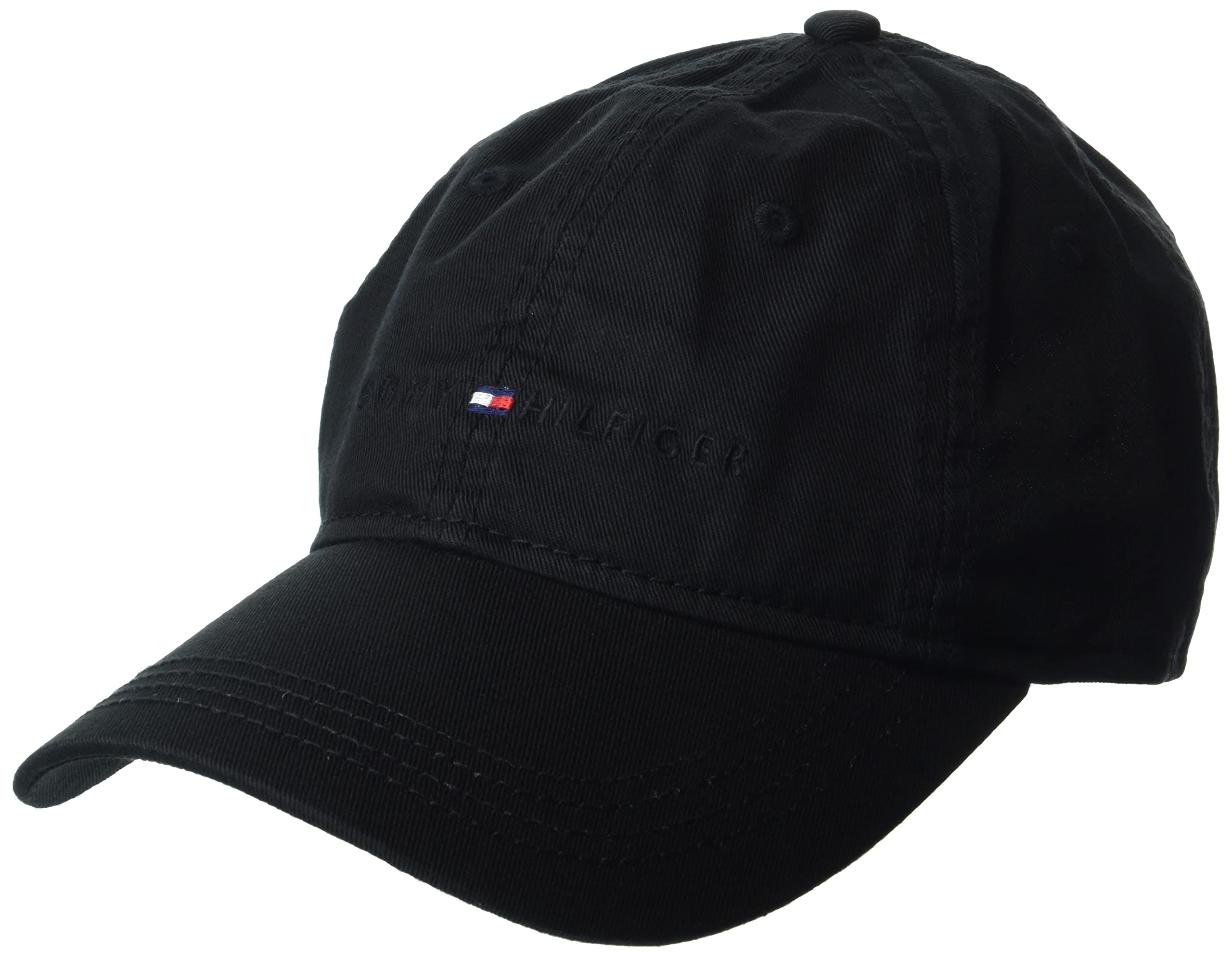 Foto 2 pulgar | Gorra De Béisbol Con El Logotipo De Tommy Hilfiger Para Hombre, Color Negro Oscuro - Venta Internacional.