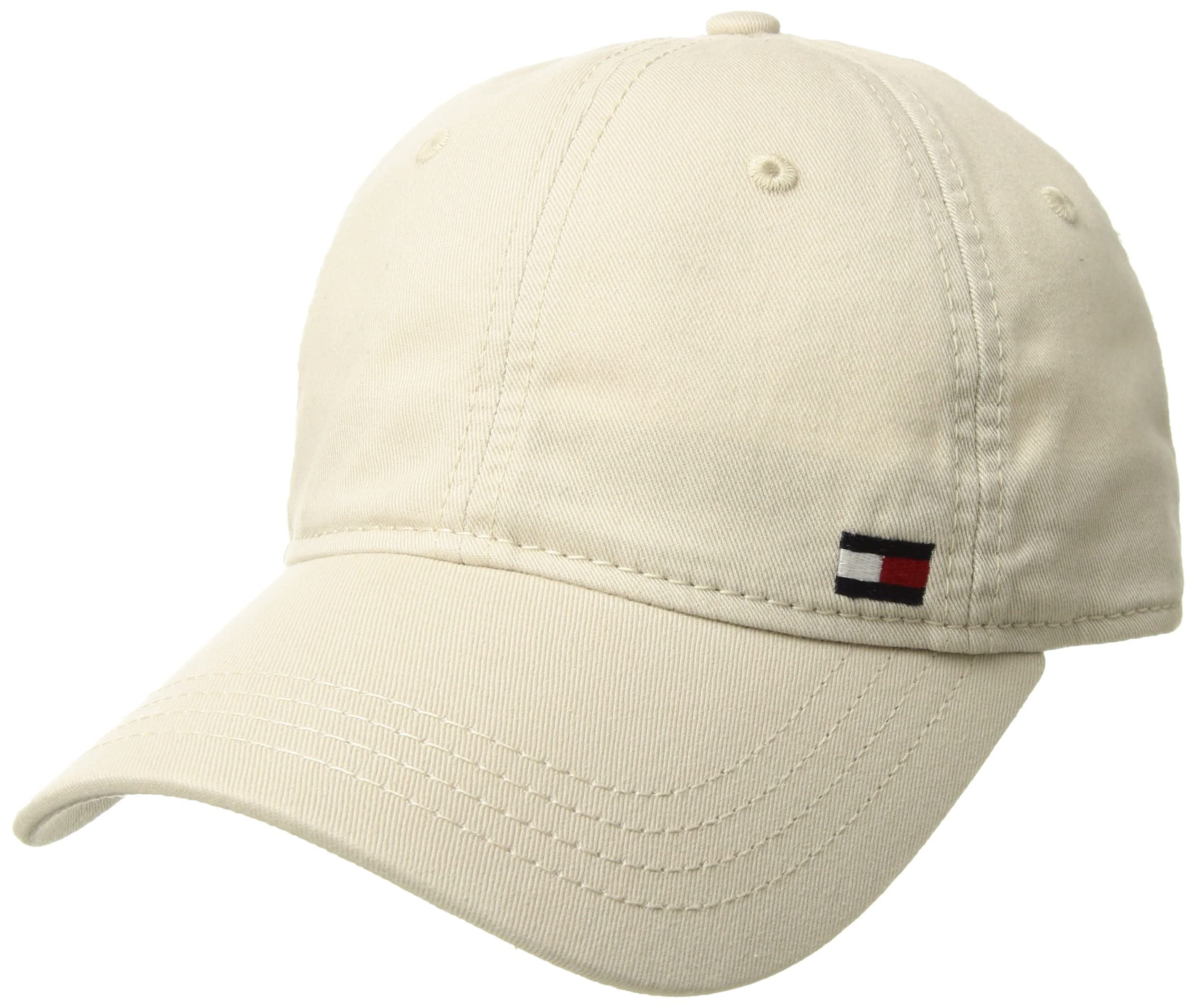 Foto 2 pulgar | Gorra Tommy Hilfiger Billy Corner Con Bandera Para Hombre En Piedra - Venta Internacional.