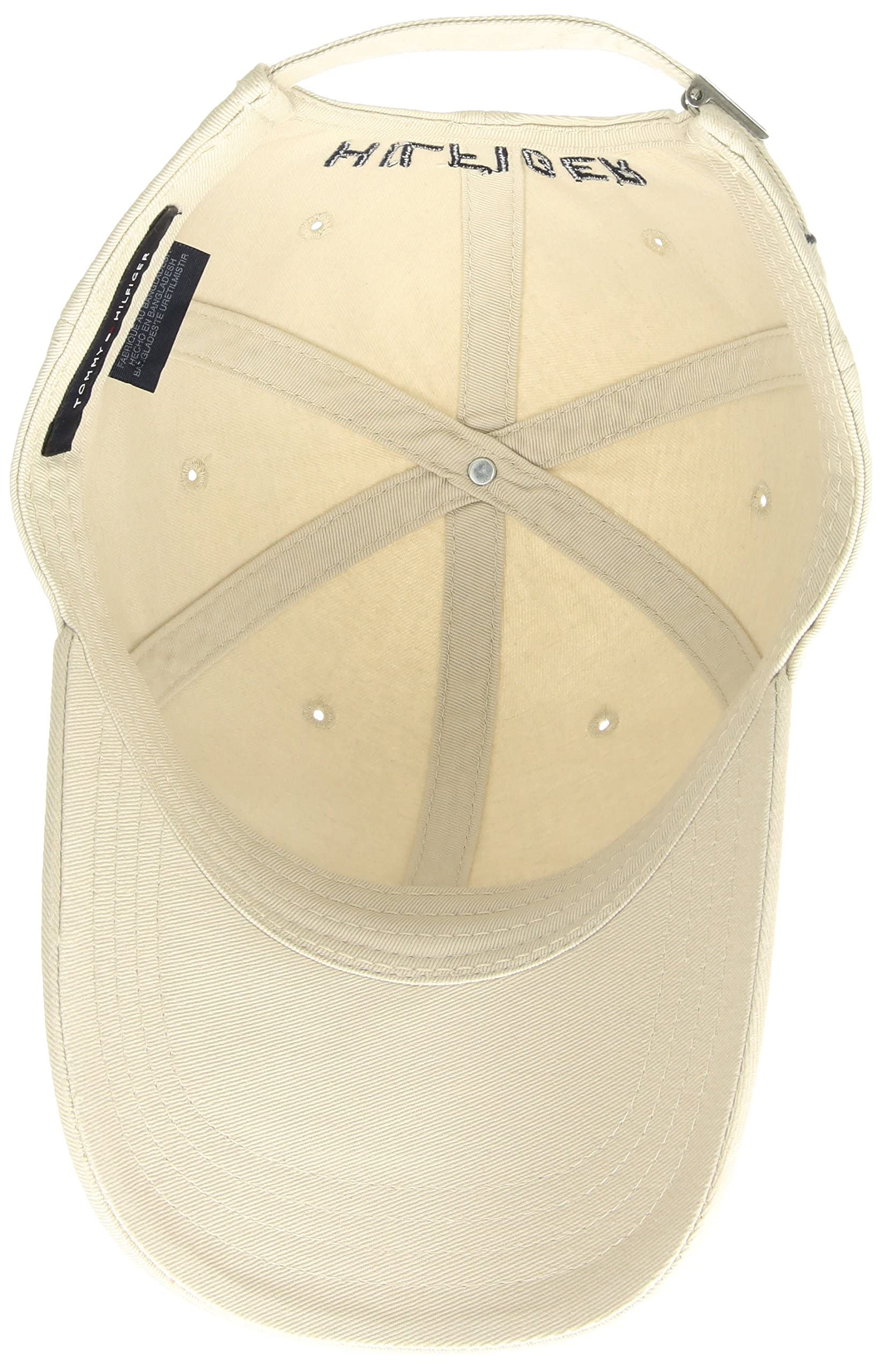 Foto 3 pulgar | Gorra Tommy Hilfiger Billy Corner Con Bandera Para Hombre En Piedra - Venta Internacional.