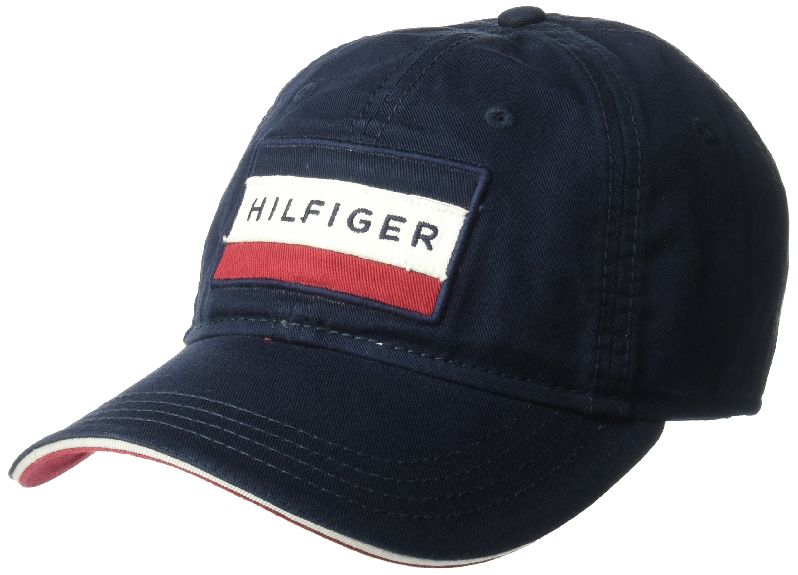 Gorro Tommy Hilfiger Cole Dad Para Hombre, Talla Única, Azul Marino - Venta Internacional.