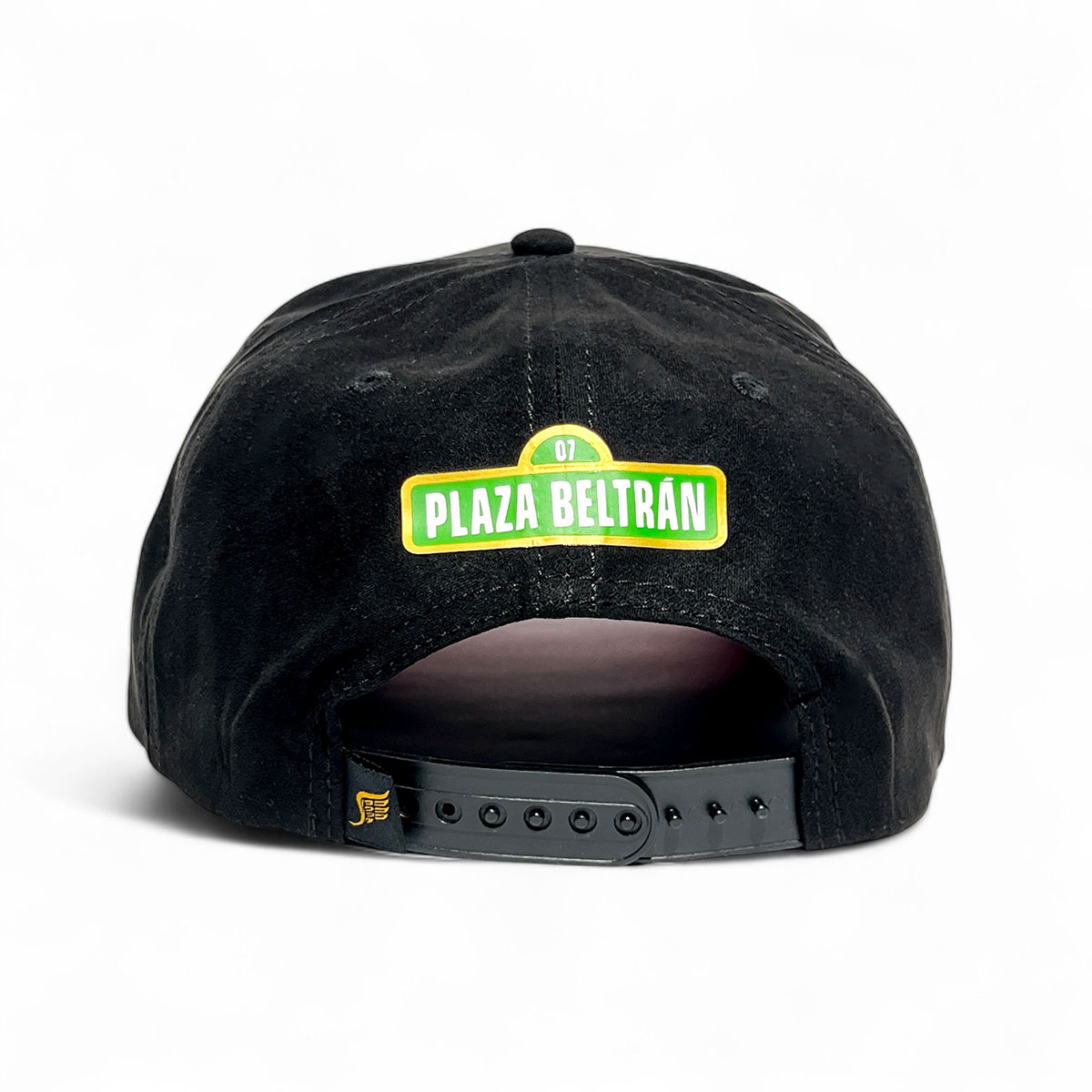 Foto 4 pulgar | Vago Style Plaza Beltran Gorra Artesanal Negra Ajustable Exclusiva