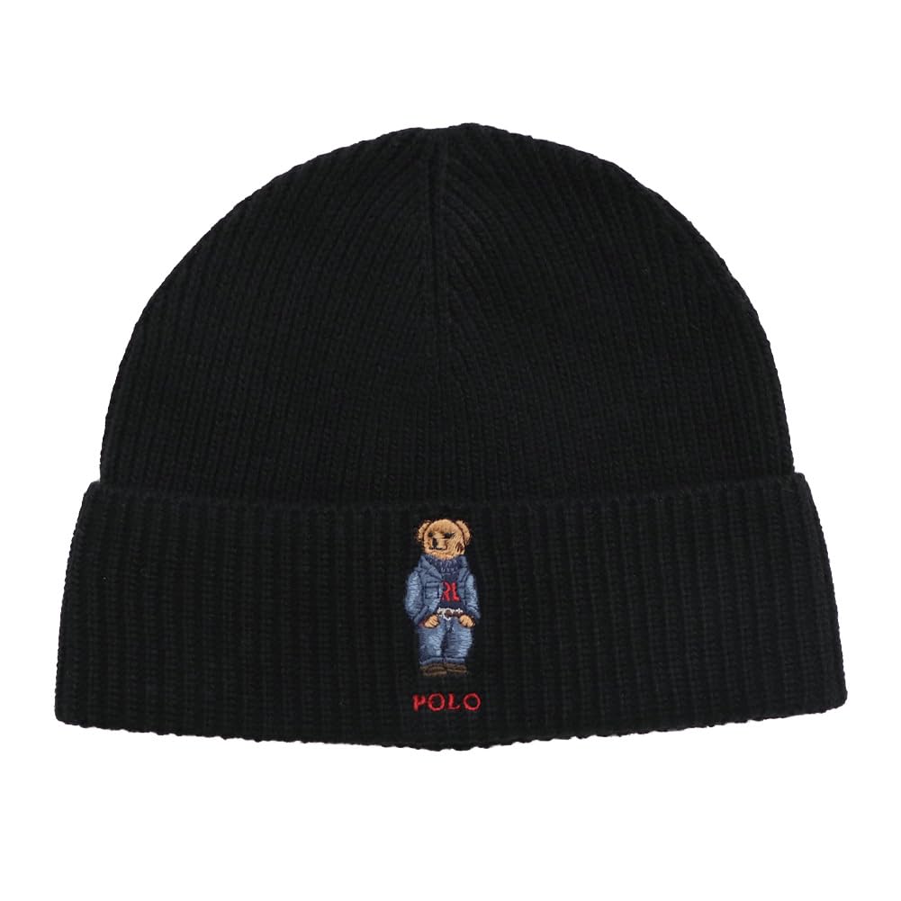 Foto 2 pulgar | Beanie Polo Ralph Lauren Solid Denim Bear Para Hombre - Venta Internacional.