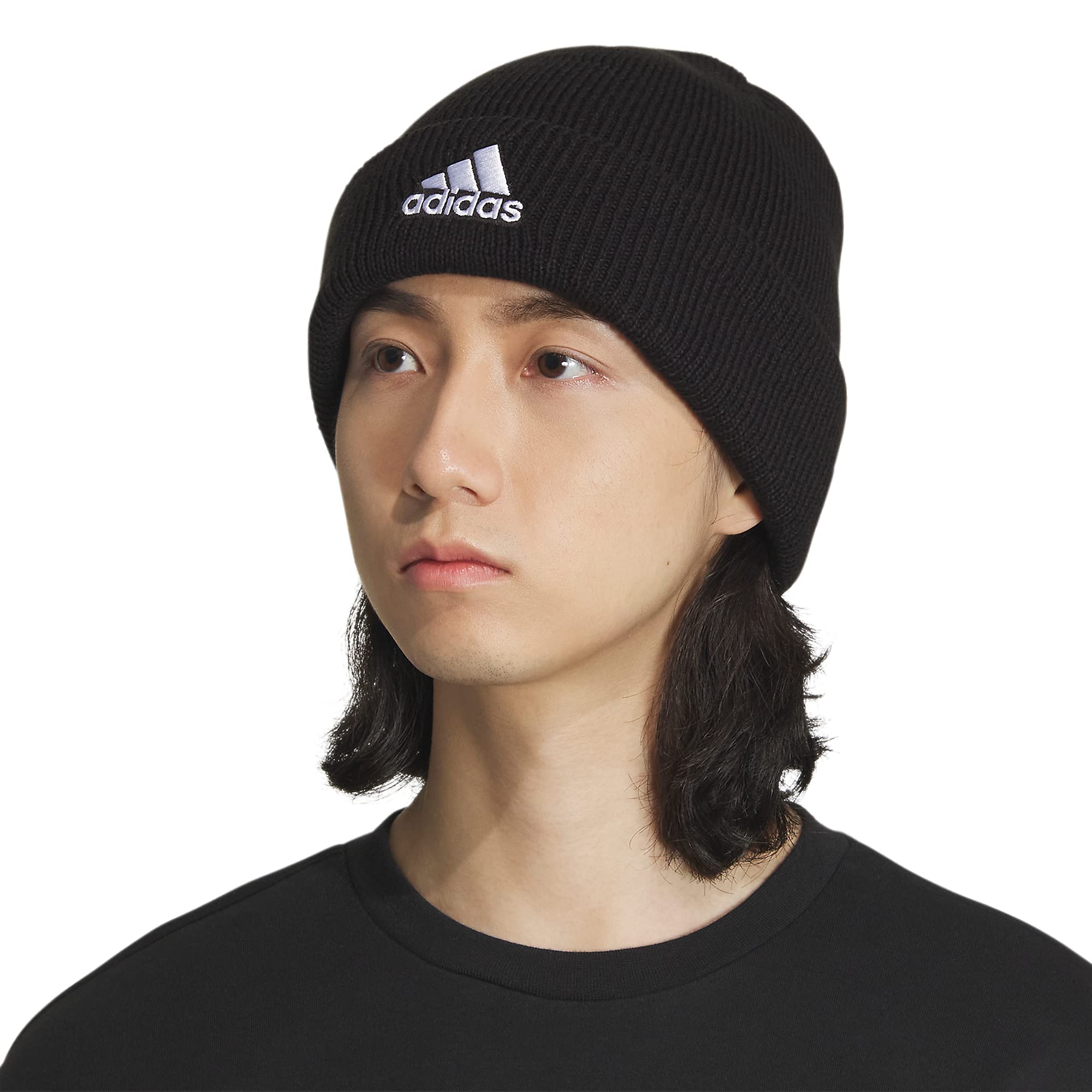 Foto 5 | Gorro Adidas Team Issue Para Hombre, Corte Estándar, Negro/blanco - Venta Internacional.