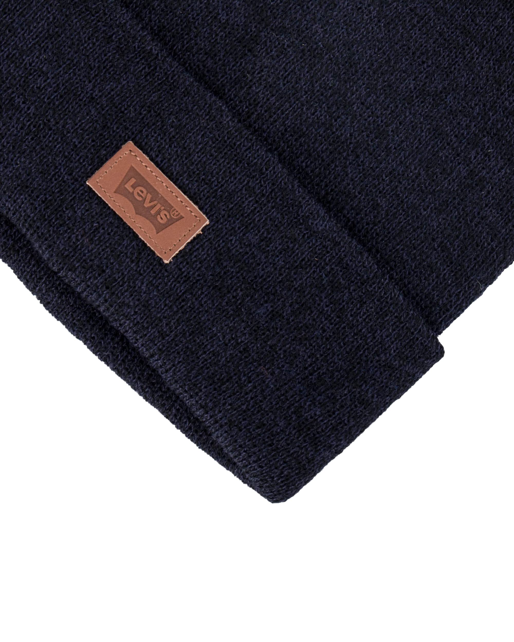 Foto 5 pulgar | Gorro Levi's Classic De Punto Con Puños Para Todas Las Estaciones, Unisex - Venta Internacional.