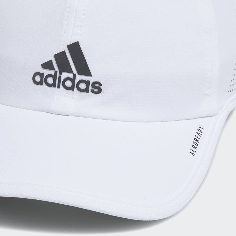 Foto 6 pulgar | Gorra Adidas Superlite 2 Relaxed Ajustable Blanco/negro - Venta Internacional.