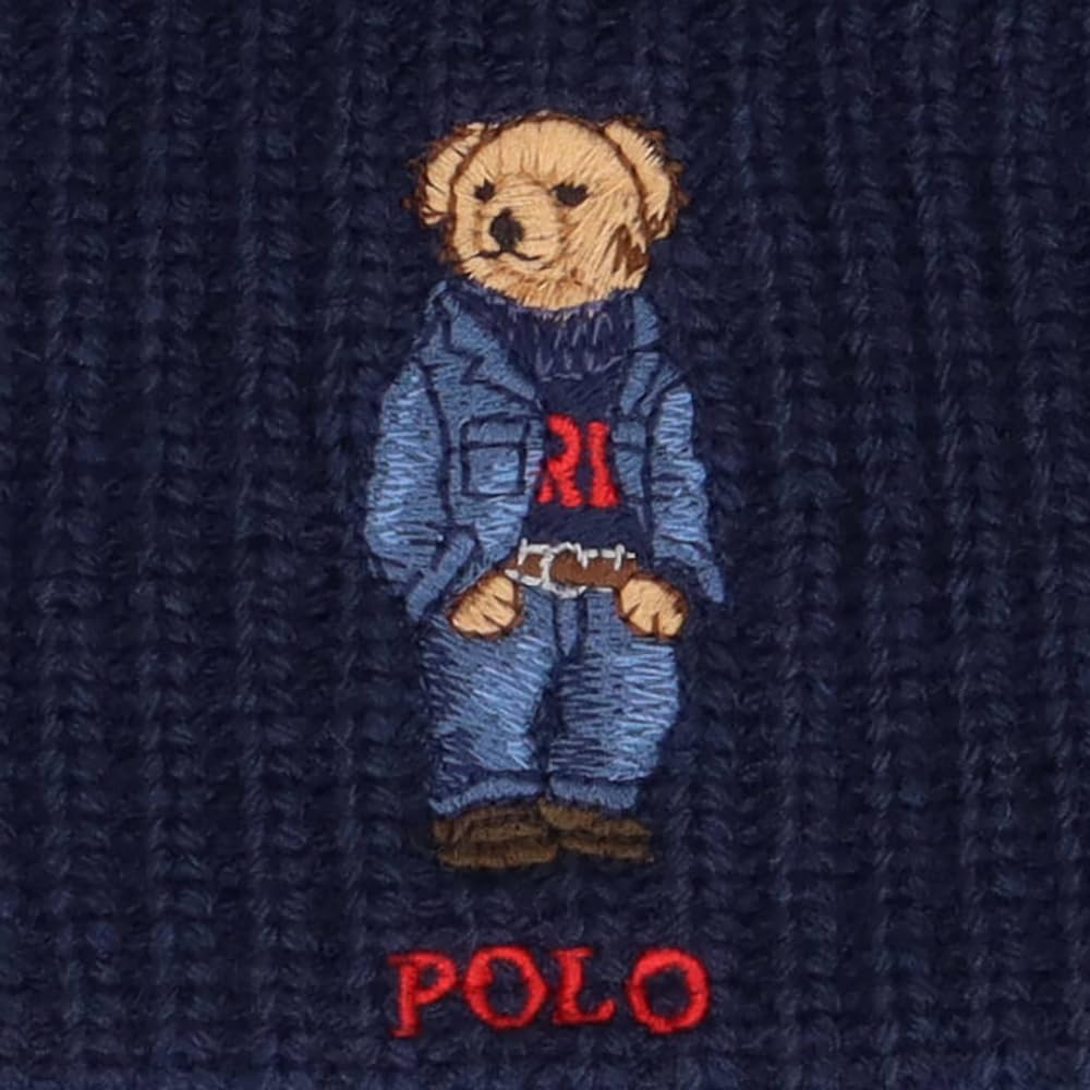 Foto 5 pulgar | Gorro Polo Ralph Lauren En Tejido Vaquero Liso Para Hombre - Venta Internacional.