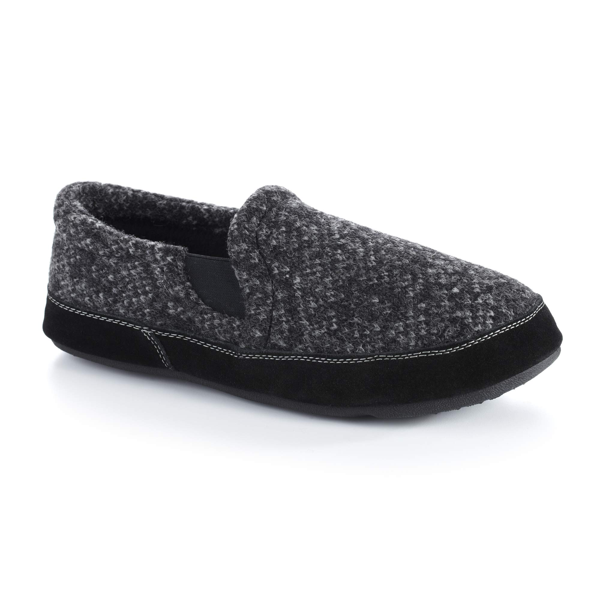 Zapatilla Acorn Fave Gore Para Hombre, Tweed Color Antracita, Tallas 9-10 - Venta Internacional.