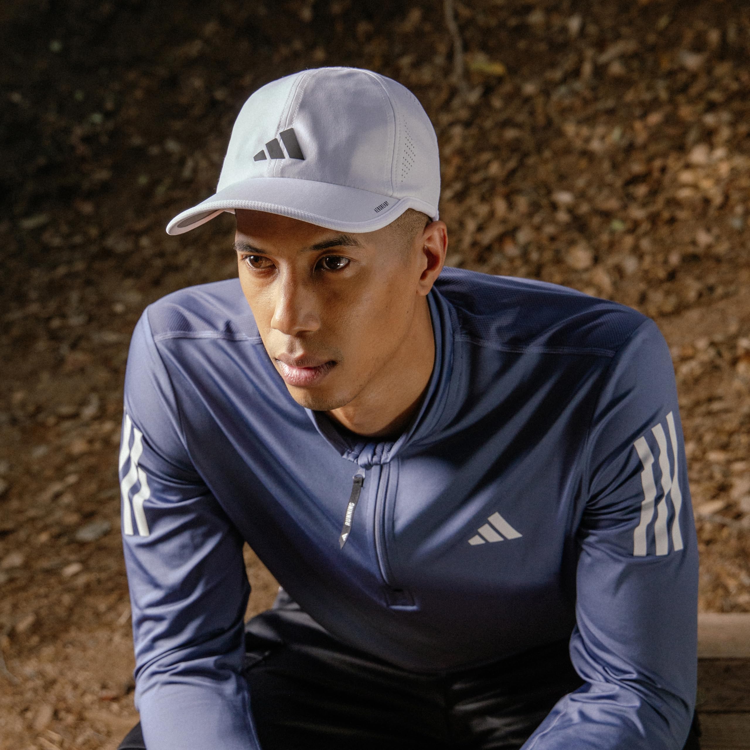 Foto 7 | Gorra Adidas Superlite Para Hombre Athletic Performance Azul/gris - Venta Internacional.