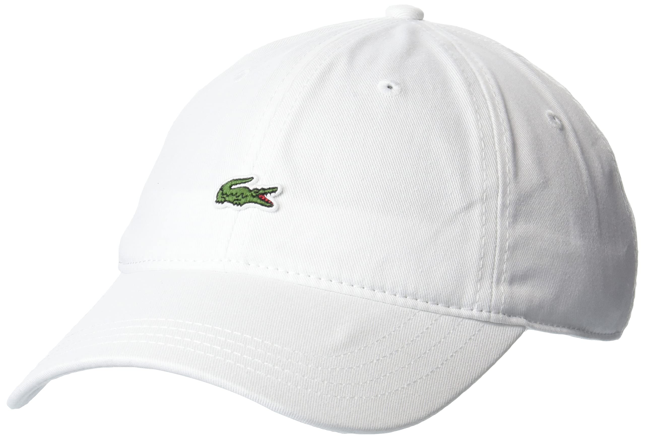 Gorra Lacoste De Sarga De Algodón Orgánico Para Hombre, Color Negro - Venta Internacional.