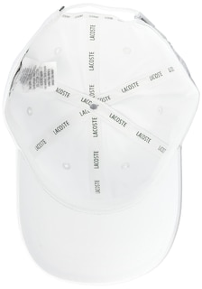 Foto 2 | Gorra Lacoste De Sarga De Algodón Orgánico Para Hombre, Color Negro - Venta Internacional.