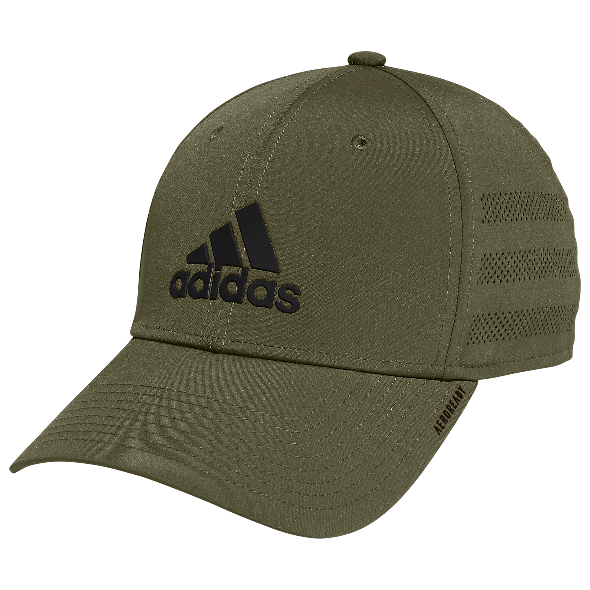 Foto 2 pulgar | Gorra Adidas Gameday Structured Stretch Fit Focus Olive L/xl - Venta Internacional.