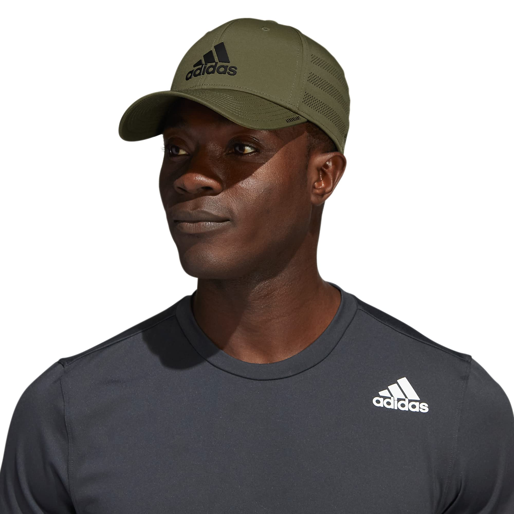 Foto 6 pulgar | Gorra Adidas Gameday Structured Stretch Fit Focus Olive L/xl - Venta Internacional.