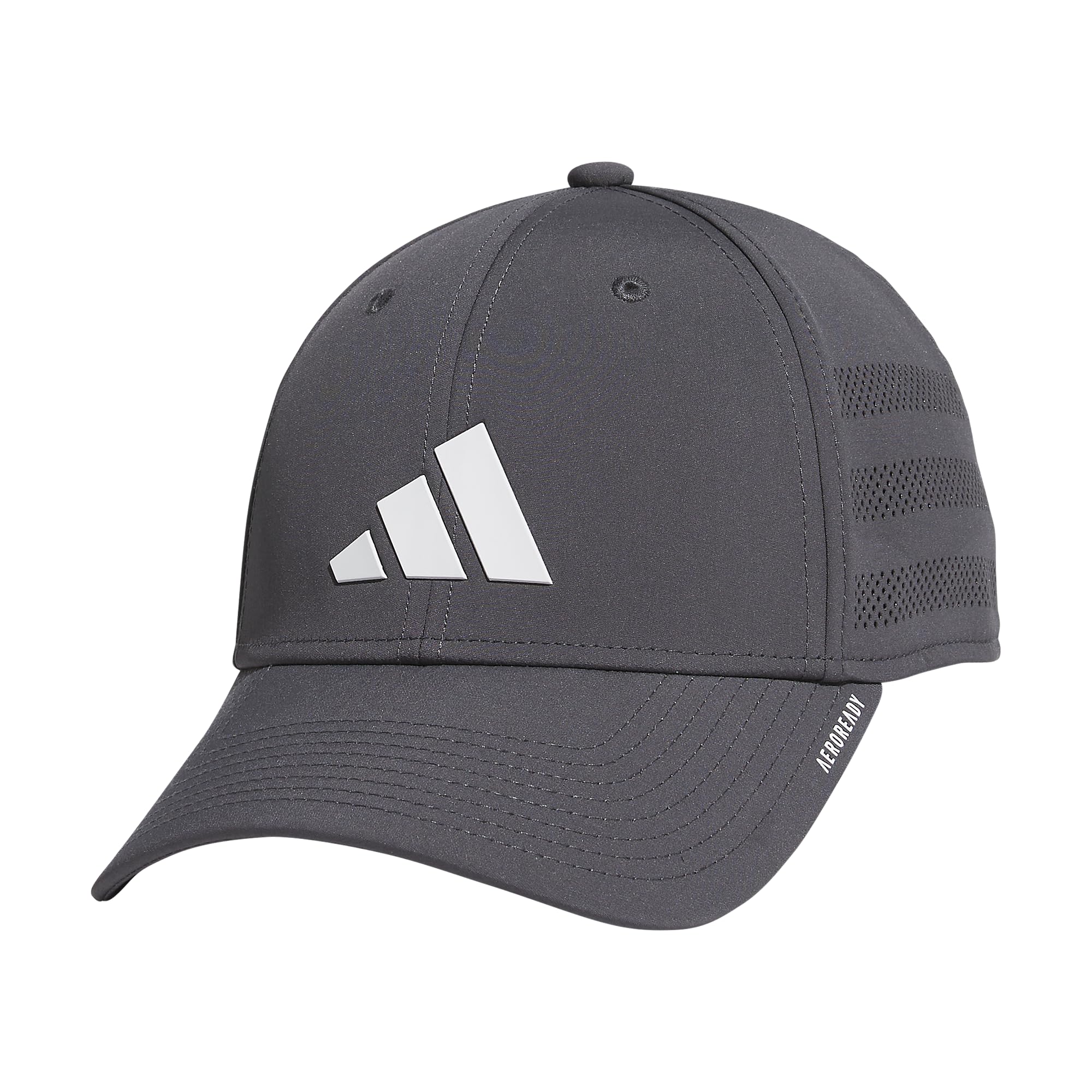 Foto 2 pulgar | Gorra Adidas Gameday Structured Stretch Fit Para Hombre, Color Gris - Venta Internacional.