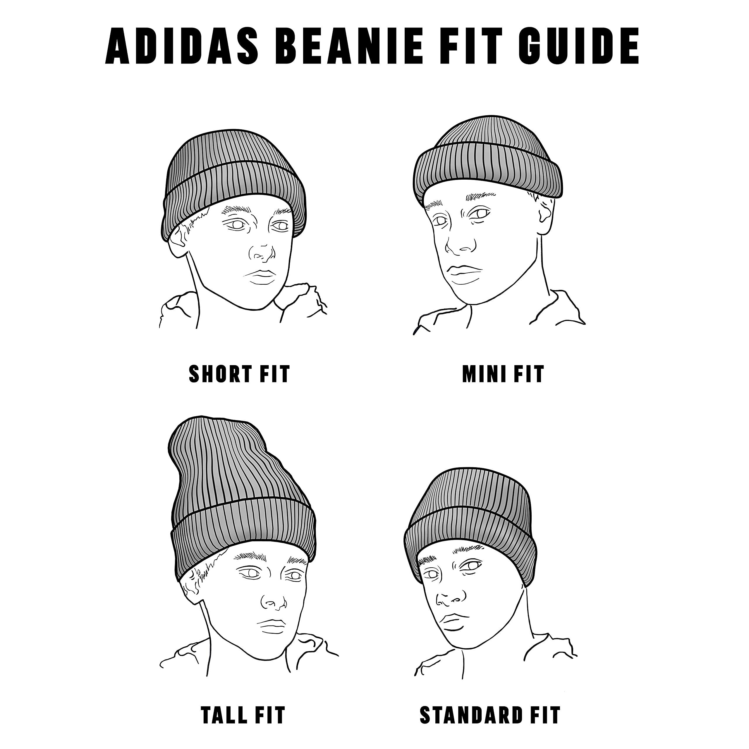 Foto 6 | Beanie Adidas Recon Ballie Gorro Para Hombre Blanco-gris Claro - Venta Internacional.