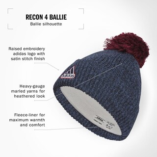 Foto 2 | Gorro Adidas Recon Ballie Para Hombre, Con Forro Polar - Venta Internacional.