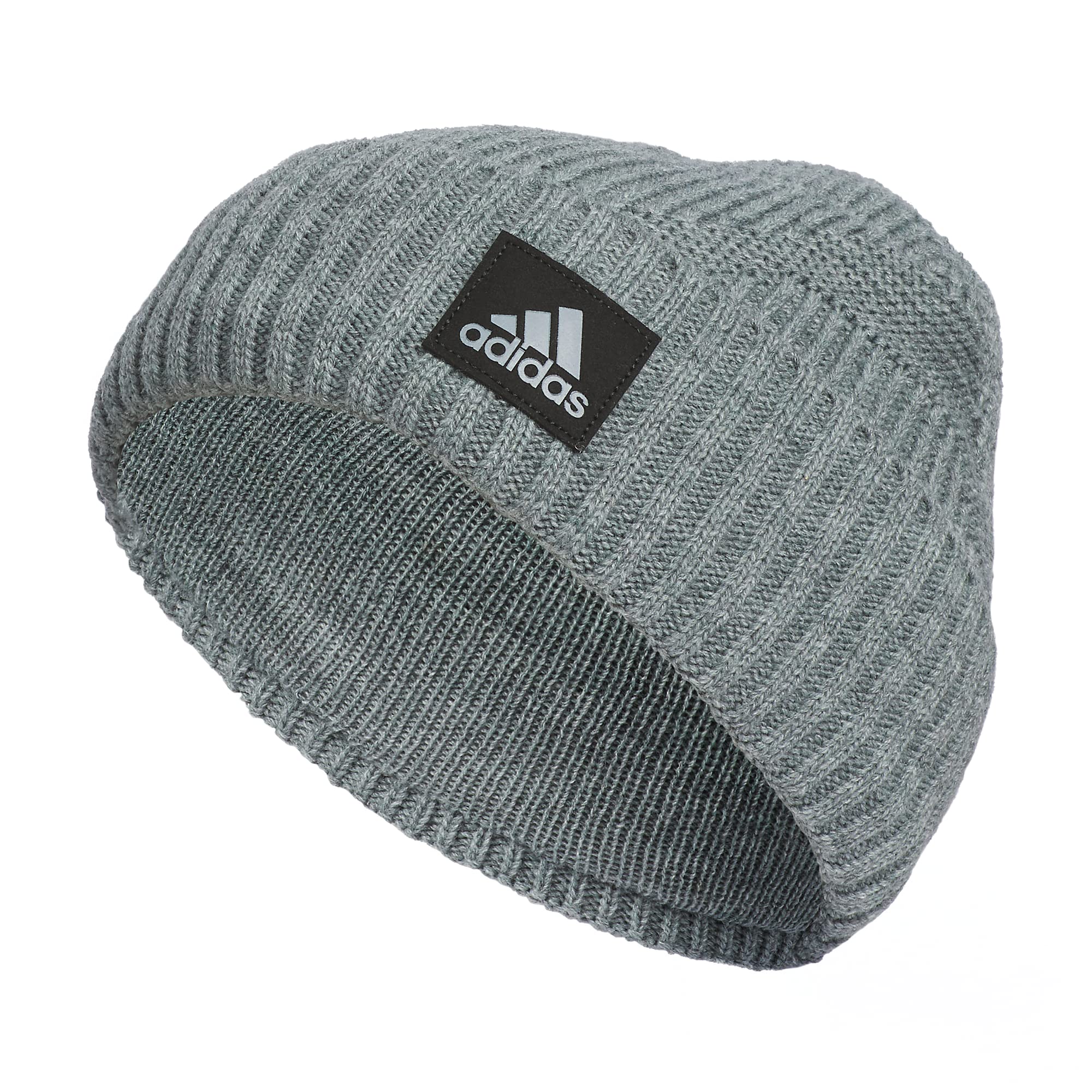 Foto 2 pulgar | Gorro Adidas Pine Knot Para Hombre En Color Gris Jaspeado Y Negro - Venta Internacional.