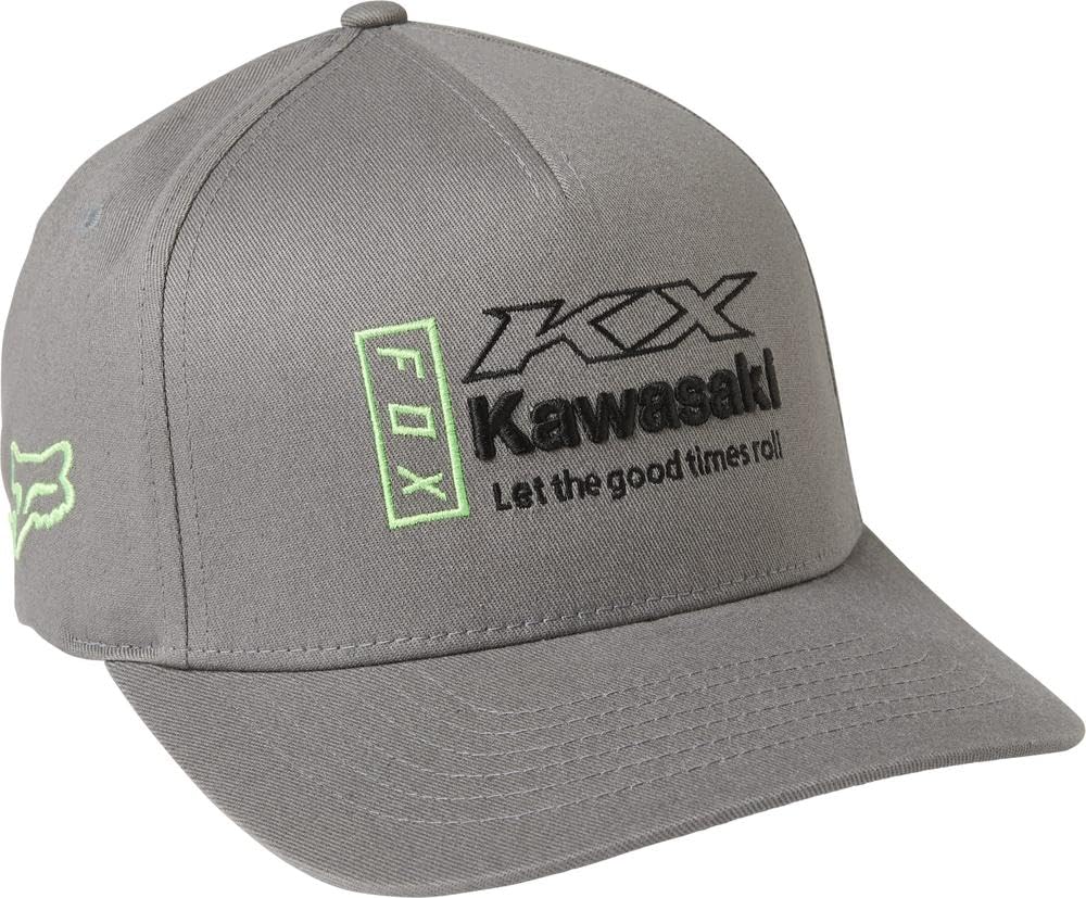 Foto 2 pulgar | Gorra Kawasaki Flexfit Fox Racing - Venta Internacional.