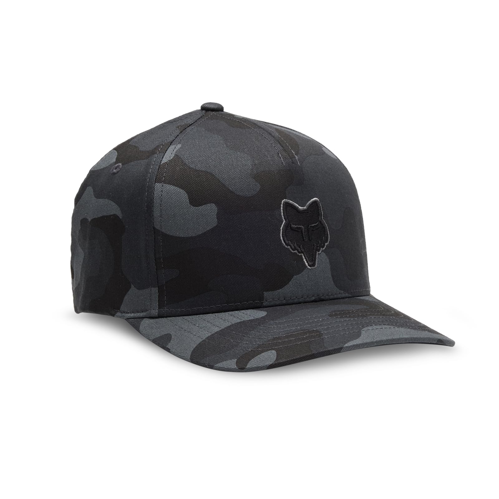 Foto 2 pulgar | Gorra Fox Racing Fox Head Flexfit Negra Camo Talla S - Venta Internacional.