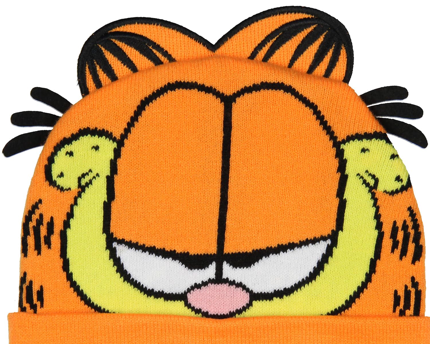 Foto 5 pulgar | Gorro Garfield Con Diseño Integral De Rostro Con Orejas 3d Para Hombre - Venta Internacional.