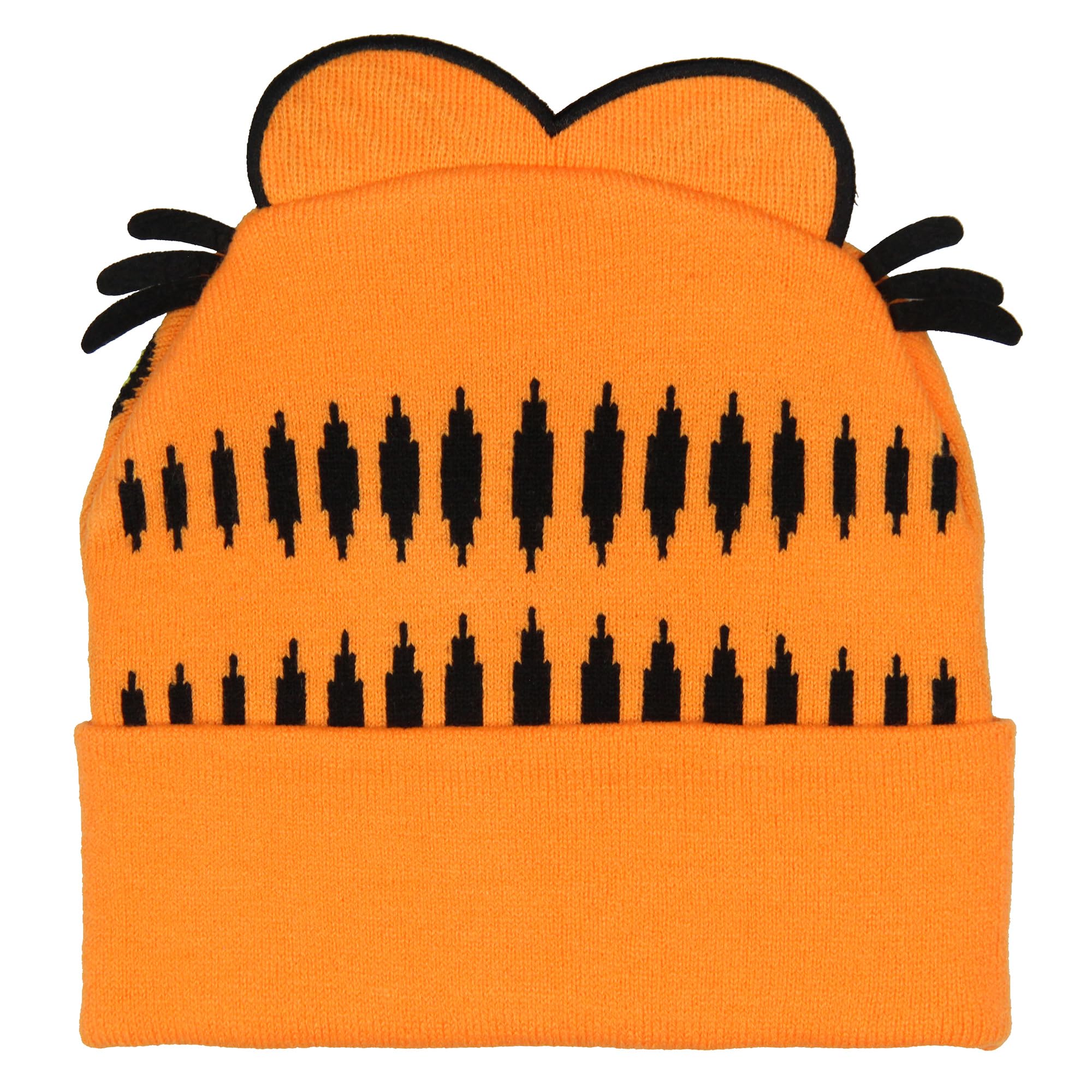 Foto 6 pulgar | Gorro Garfield Con Diseño Integral De Rostro Con Orejas 3d Para Hombre - Venta Internacional.