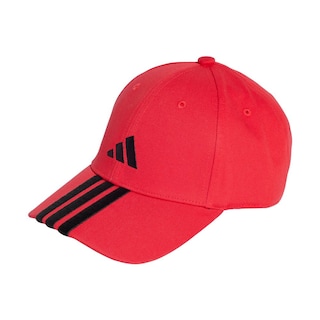 Foto 1 | Gorra Béisbol 3 Franjas New Logo Adidas Rojo Unisex